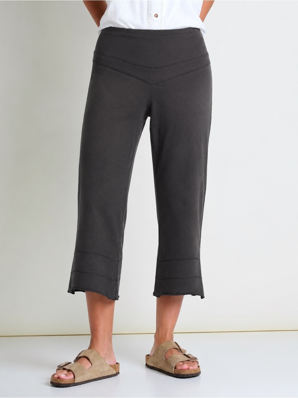 Toad&Co Charcoal Knit Pull-On Pants